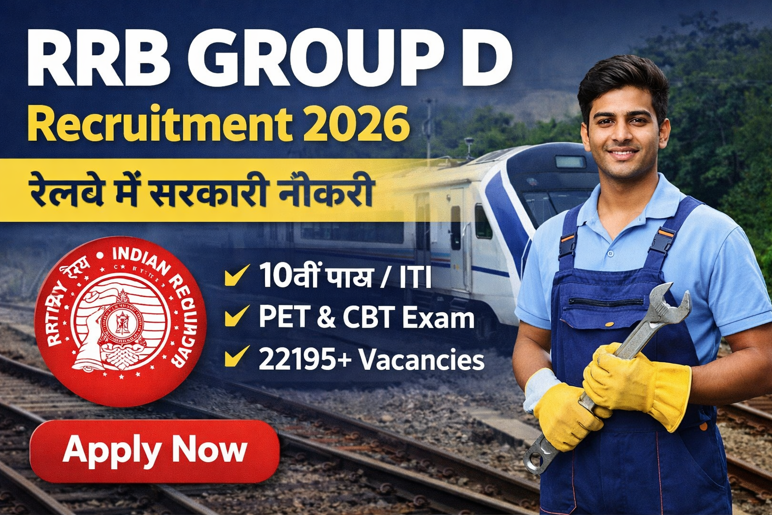 Railway Group D Vacancy 2026