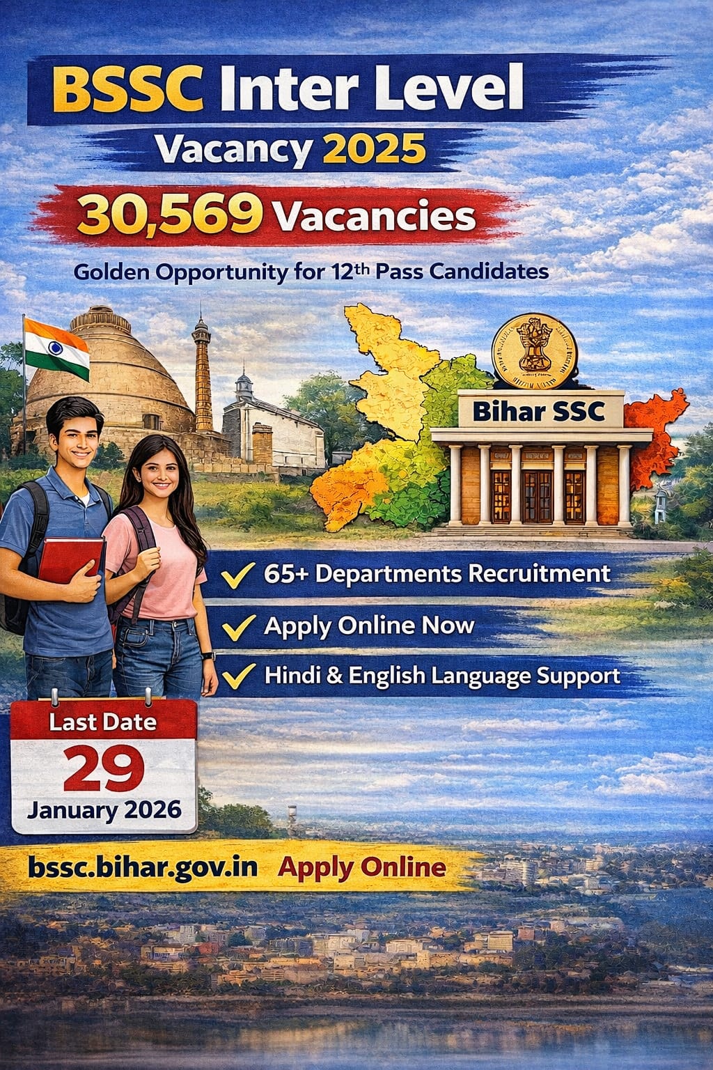 BSSC Inter Level Vacancy 2025