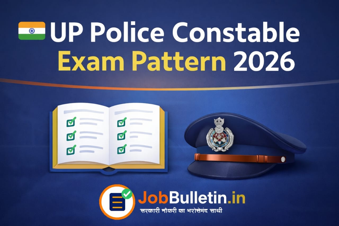 UP Police Constable Exam Pattern 2026