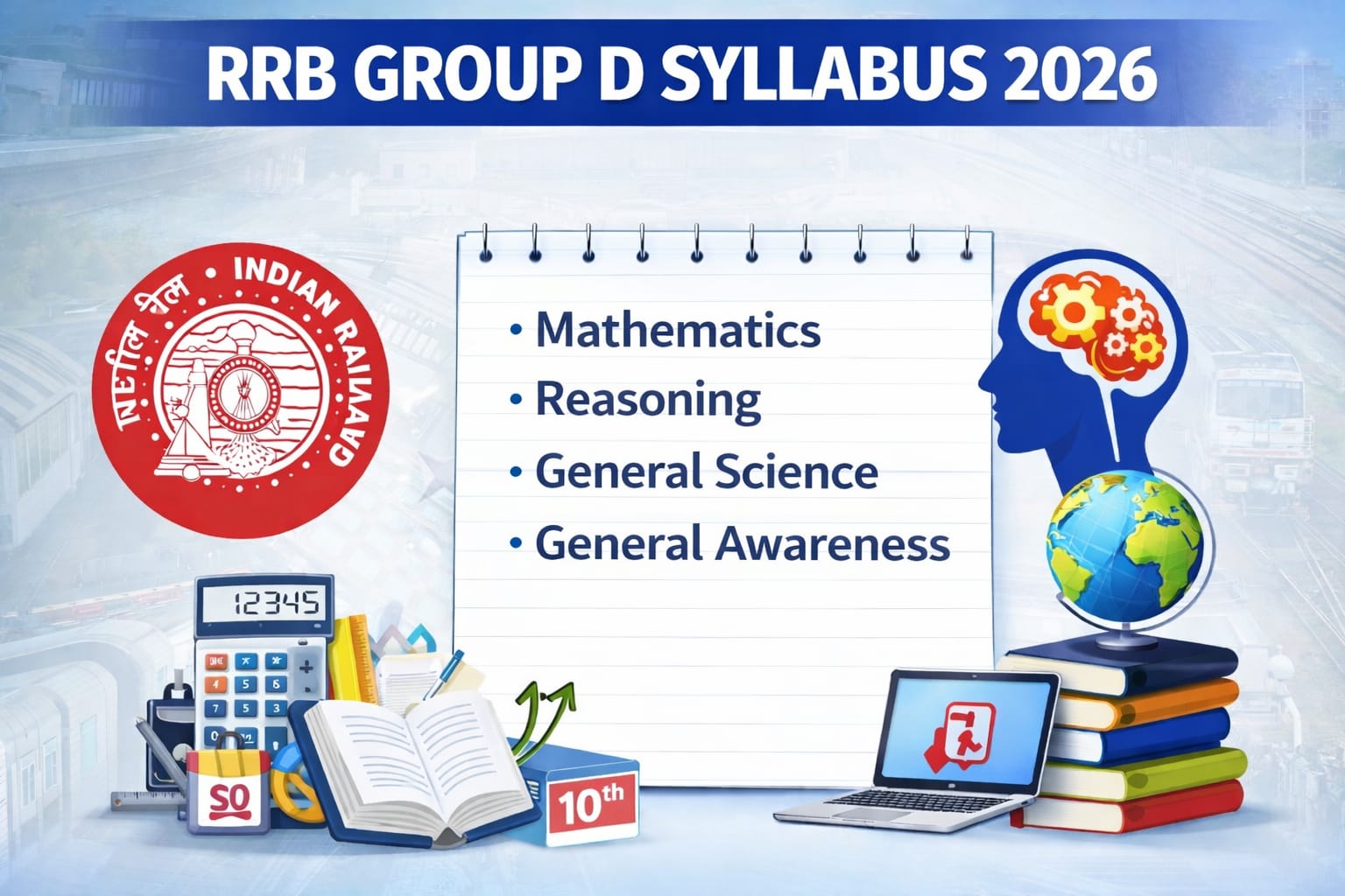 RRB Group D Syllabus 2026 in Hindi